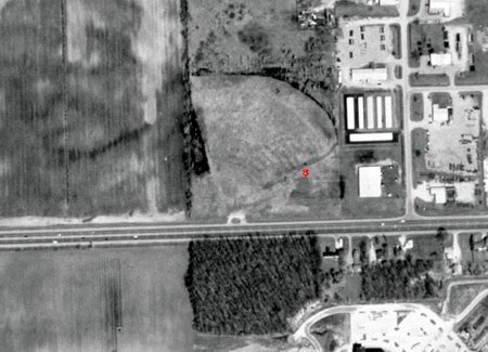 Pleasant Drive-In Theatre - Aerial - Photo From Terraserver (newer photo)